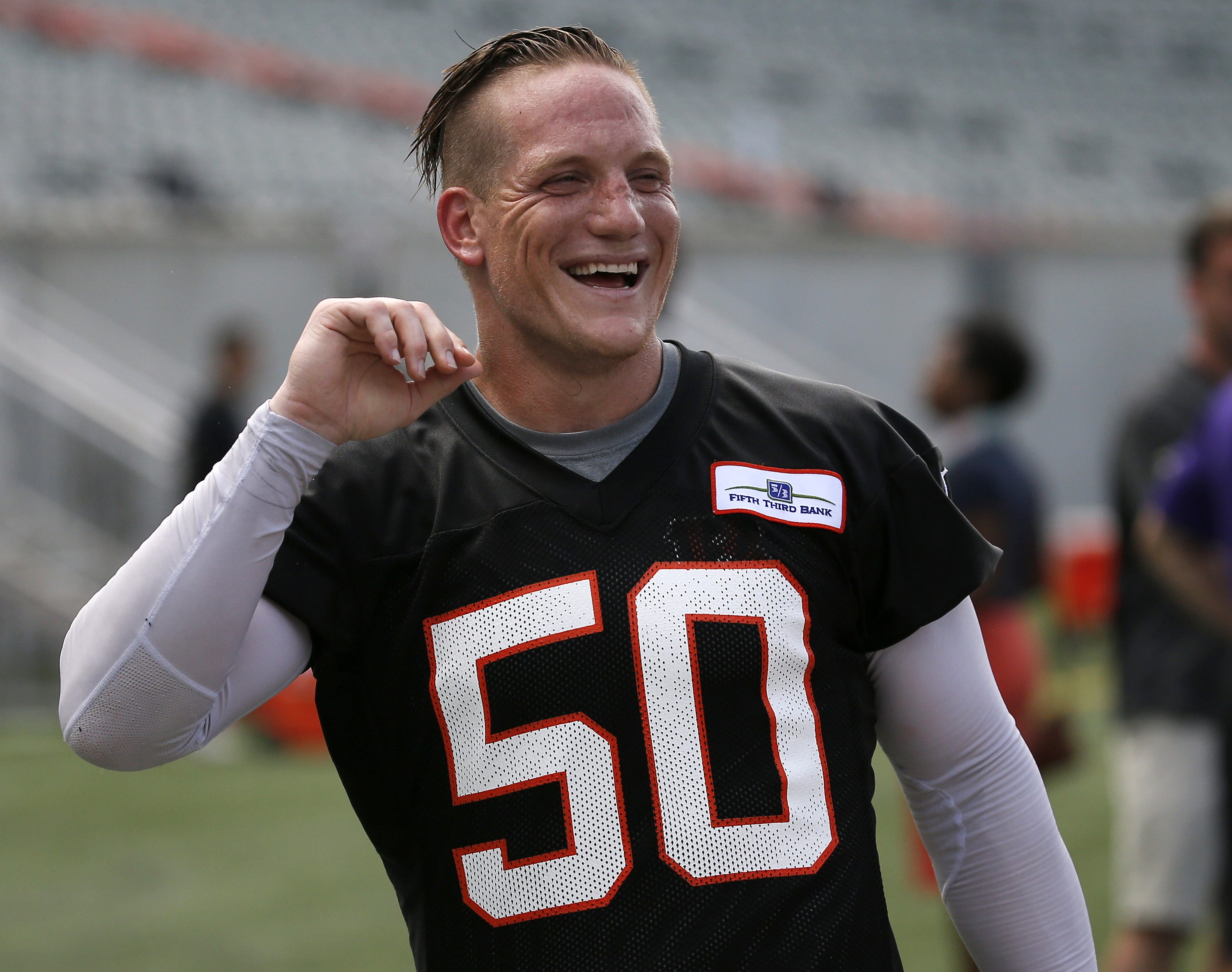 A.J. Hawk preps for post-NFL career as 